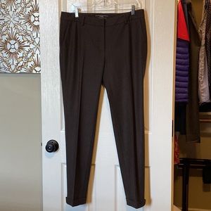Peserico Made Easy Brown Dress Pants